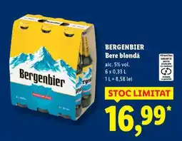 Lidl BERGENBIER Bere blondă Ofertă