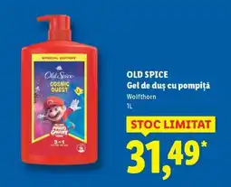 Lidl Old Spice Gel de duș, cu pompiță Ofertă
