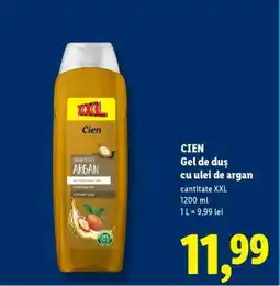 Lidl CIEN Gel de duș cu ulei de argan Ofertă