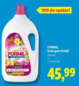 Lidl FORMIL Detergent lichid Ofertă