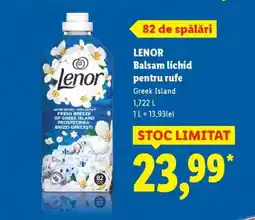 Lidl Lenor Balsam lichid pentru rufe Ofertă