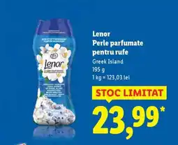 Lidl LENOR Perle parfumate pentru rufe Ofertă