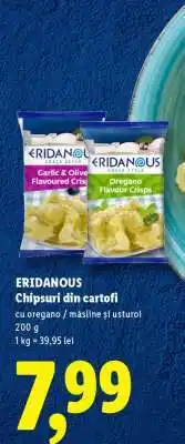 Lidl ERIDANOUS Chipsuri din cartofi Ofertă