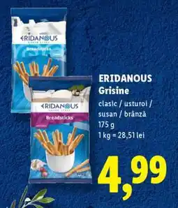 Lidl ERIDANOUS Grisine Ofertă