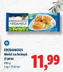 Lidl ERIDANOUS Melci cu brânză și praz Ofertă