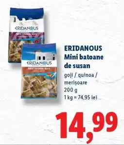 Lidl ERIDANOUS Mini batoane de susan Ofertă