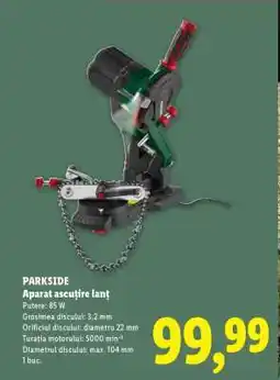 Lidl PARKSIDE Apărat ascuțire lanț Ofertă