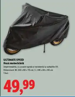 Lidl ULTIMATE SPEED Husă motocicletă Ofertă