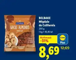 Lidl BELBAKE Migdale de California Ofertă