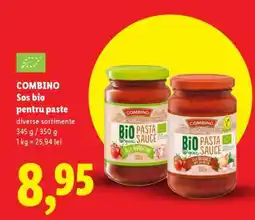 Lidl Combino Sos bio pentru paste Ofertă