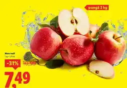 Lidl Mere roşii Ofertă