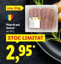 Lidl Piept de pui dezosat Ofertă