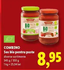 Lidl Combino Sos bio pentru paste Ofertă
