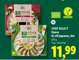 Lidl Chef Select Gyoza în stil japonez, bio Ofertă