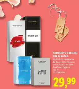 Lidl SUDDENLY / G BELLINI Apă de parfum Ofertă