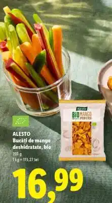 Lidl Alesto Bucăți de mango deshidratate, bio Ofertă
