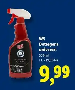 Lidl W5 Detergent universal Ofertă