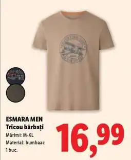 Lidl ESMARA MEN Tricou bărbați Ofertă