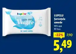 Lidl LUPILU Șervețele umede Ofertă