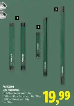 Lidl PARKSIDE Șine magnetice Ofertă