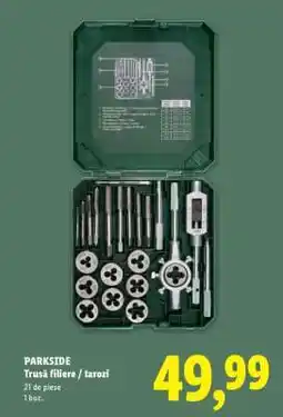 Lidl PARKSIDE Trusă filiere / tarozi Ofertă