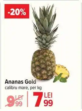 Carrefour Ananas Gold Ofertă