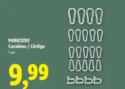Lidl PARKSIDE Carabine / Cârlige Ofertă