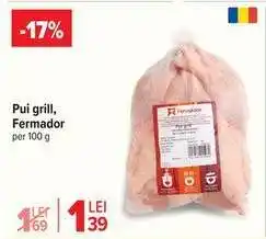 Carrefour Pui grill, Fermador Ofertă
