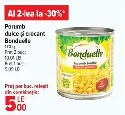 Carrefour Porumb dulce și crocant Bonduelle Ofertă
