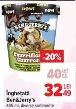Carrefour Înghețată Ben & Jerry's Ofertă