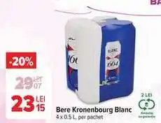 Carrefour Bere Kronenbourg Blanc Ofertă