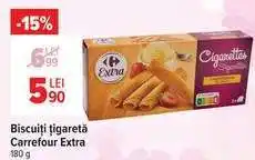 Carrefour Biscuiți țigaretă Carrefour Extra Ofertă