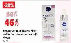 Carrefour Serum Cellular Expert Filler anti-îmbătrânire pentru față, Nivea Ofertă