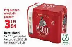 Carrefour Bere Madri Ofertă