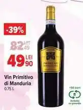 Carrefour Vin Primitivo di Manduria Ofertă