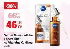 Carrefour Serum Nivea Cellular Expert Filler cu Vitamina C, Nivea Ofertă