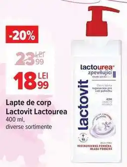 Carrefour Lapte de corp Lactovit Lactourea Ofertă