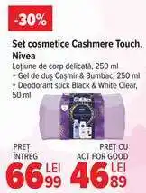 Carrefour Set cosmetice Cashmere Touch, Nivea Ofertă