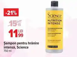 Carrefour Șampon pentru hrănire intensă, Science Ofertă