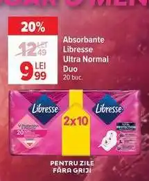 Carrefour Absorbante Libresse Ultra Normal Duo Ofertă