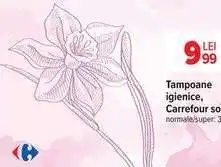 Carrefour Tampoane igienice Carrefour Ofertă