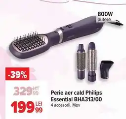 Carrefour Perie aer cald Philips Essential BHA313/00 Ofertă