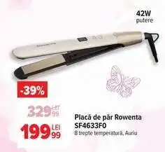 Carrefour Placă de păr Rowenta SF4633F0 Ofertă
