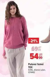 Carrefour Pulover femei TEX Ofertă