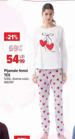 Carrefour Pijamale femei TEX Ofertă