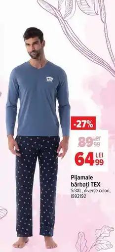 Carrefour Pijamale bărbați TEX Ofertă