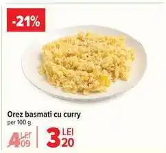 Carrefour Orez basmati cu curry Ofertă