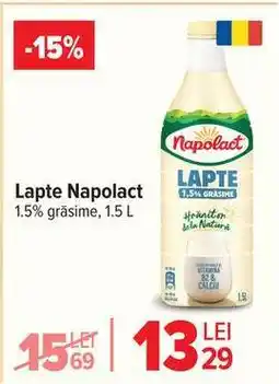 Carrefour Lapte Napolact Ofertă
