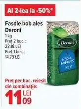 Carrefour Fasole bob ales, Deroni Ofertă