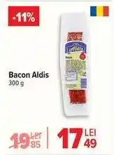 Carrefour Bacon Aldis Ofertă